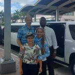 Bahamas Private Transport & Tours bahamian local guide touring the vip guests in nassau