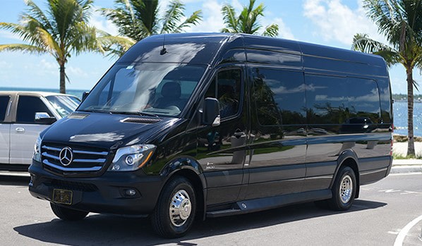 Luxuy Sprinter Limo Transfer transport tour private bookings in Nassau - The Bahamas Private Transport And Tours