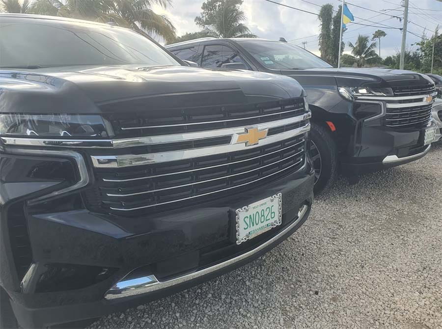 Bahamas SUV Rentals in Nassau - Suburban - Bahamas Private Transport and Tours