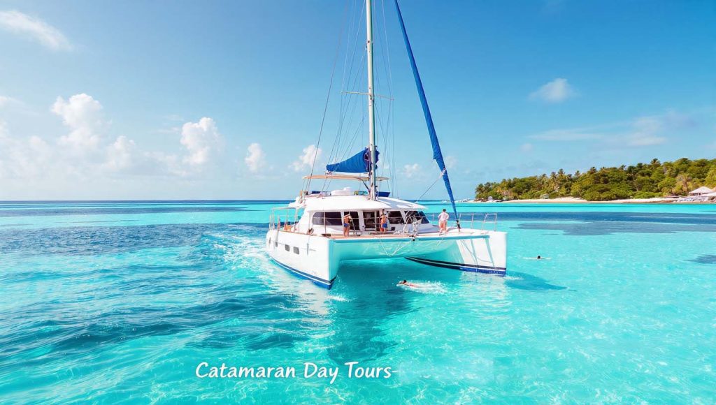 Catamaran Day Tours Nassau Bahamas luxury boat cruise